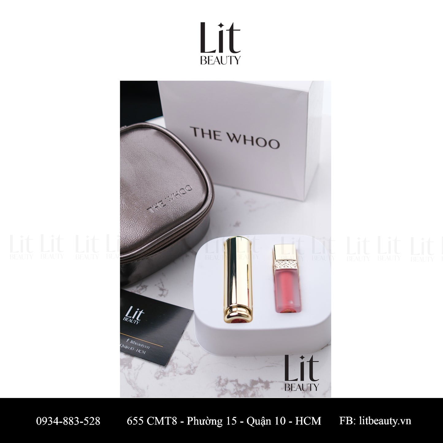 The Whoo lipstick set
