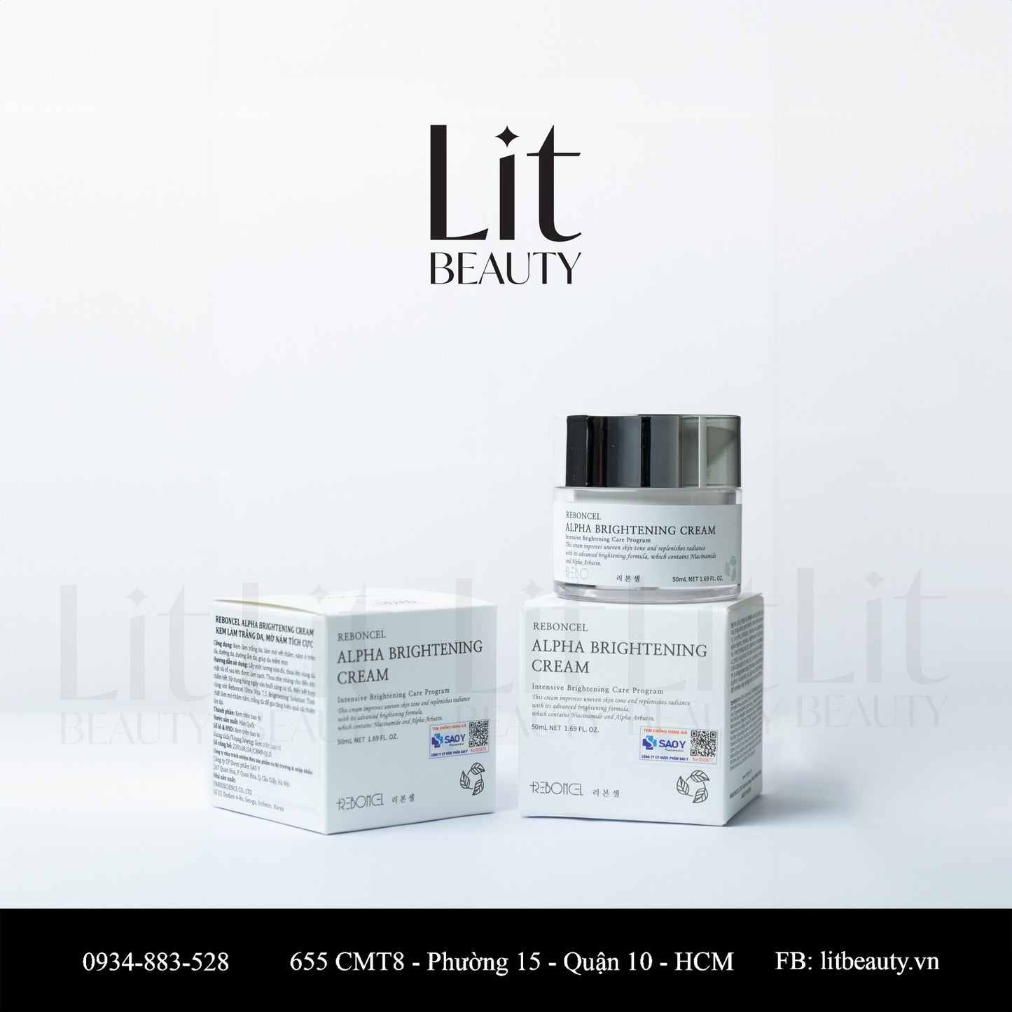 Reboncel Alpha Brightening Cream