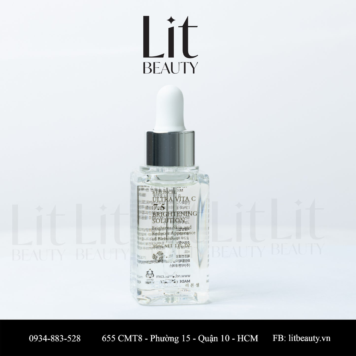 Ultra Vita C 7.5 Brightening Solution -  Tinh chất làm trắng da 30ML