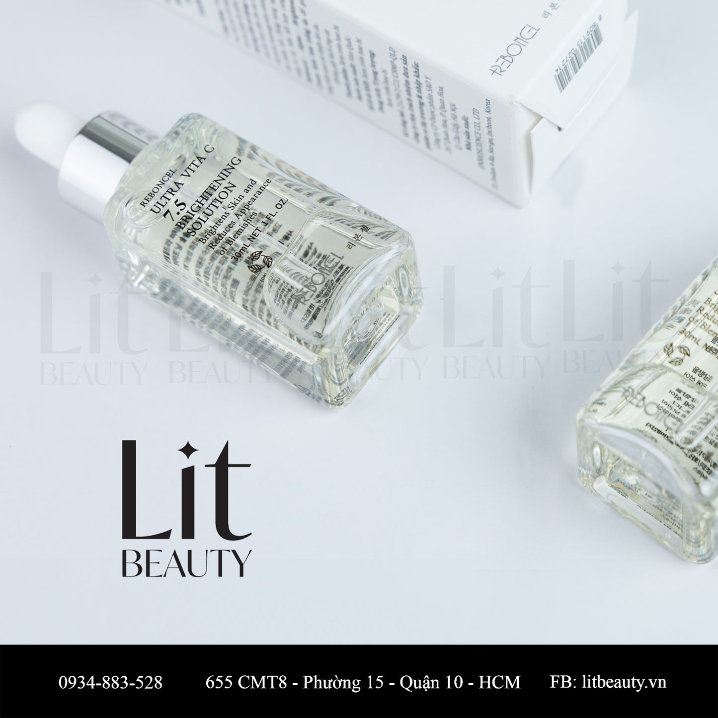Ultra Vita C 7.5 Brightening Solution -  Tinh chất làm trắng da 30ML