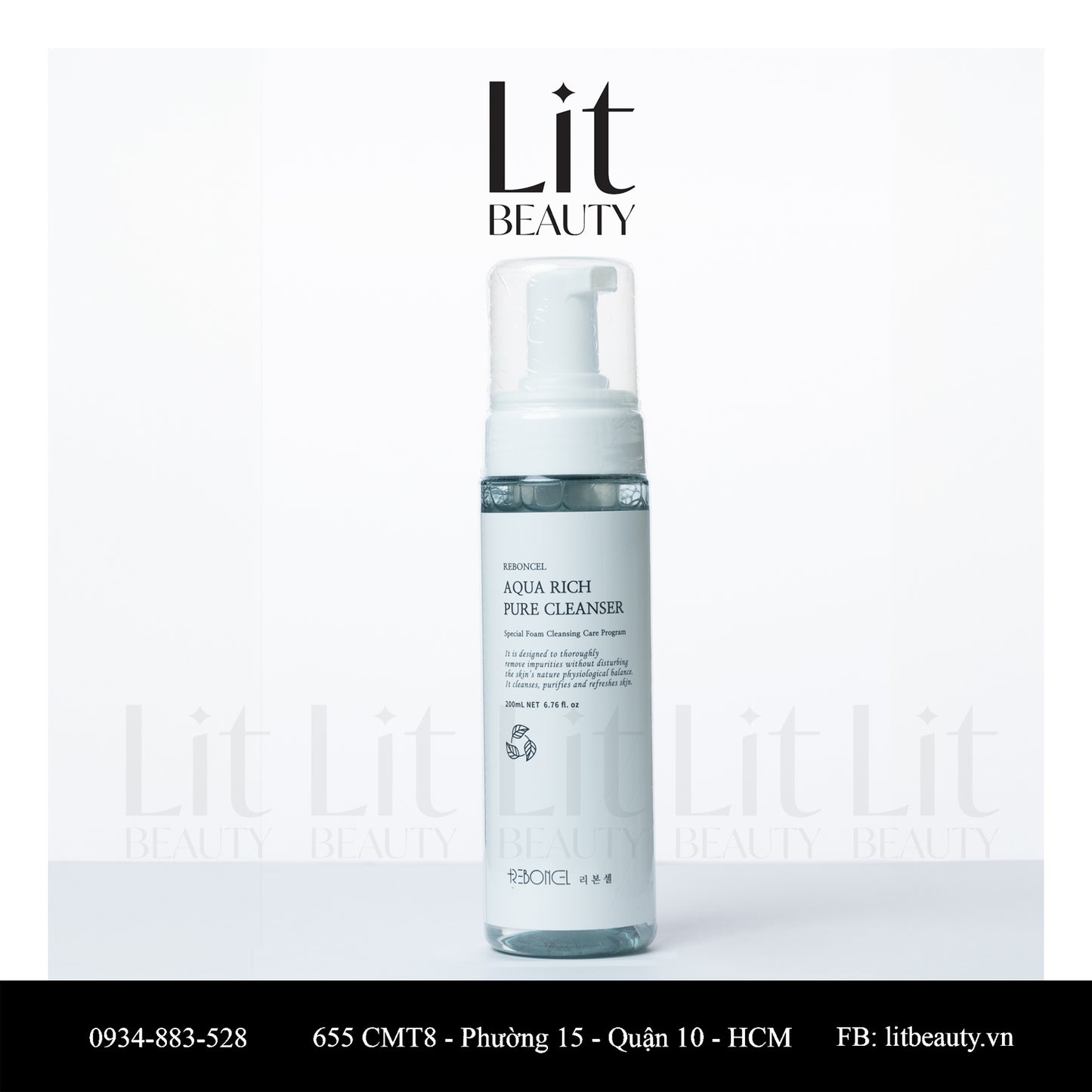 Aqua Rich Pure Cleanser Reboncel