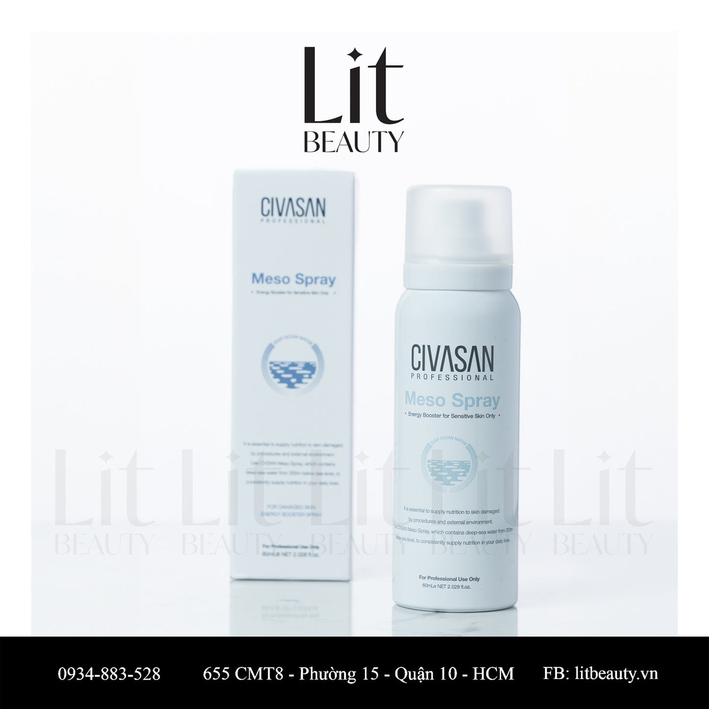 Xịt Khoáng Civasan Meso Spray 60ml