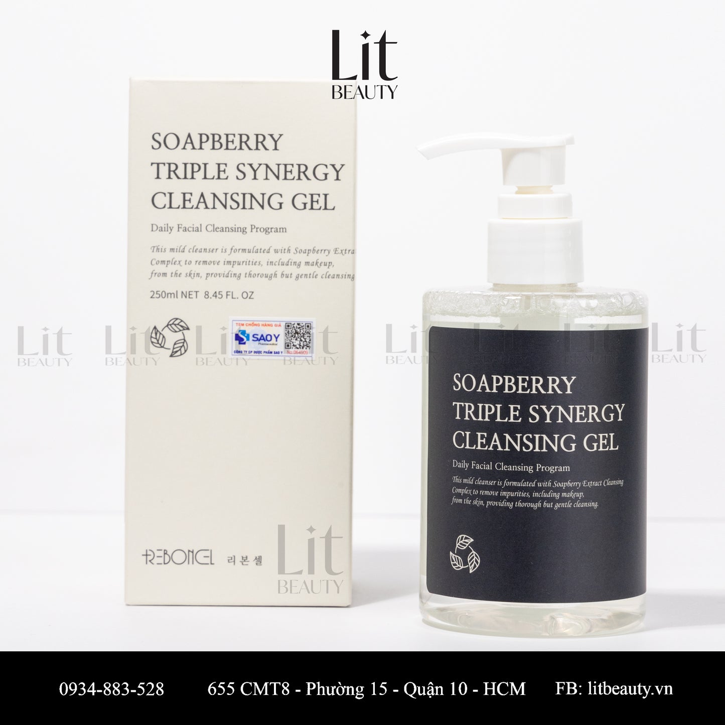 Reboncel Soapberry Triple Synergy Clearing Gel