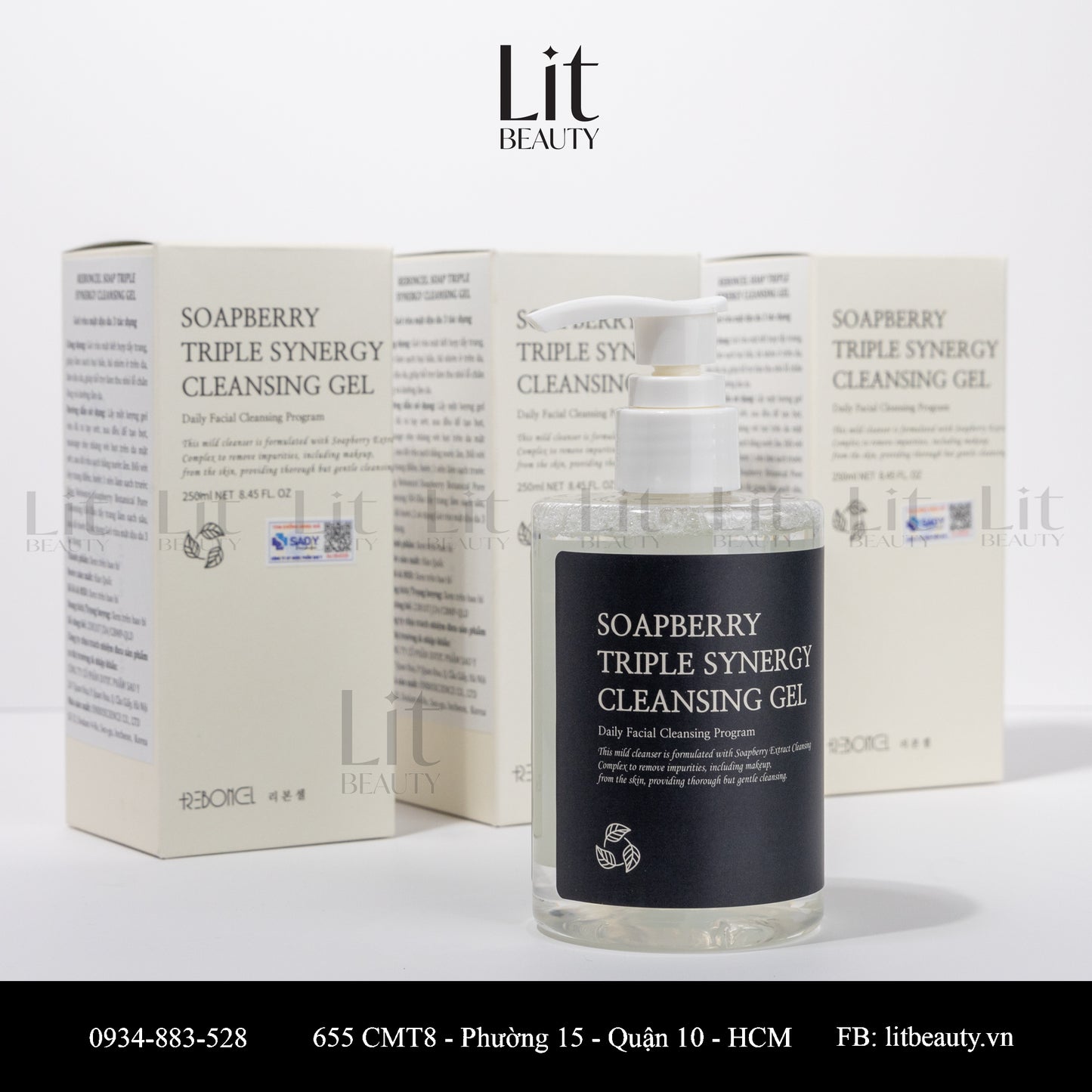 Reboncel Soapberry Triple Synergy Clearing Gel