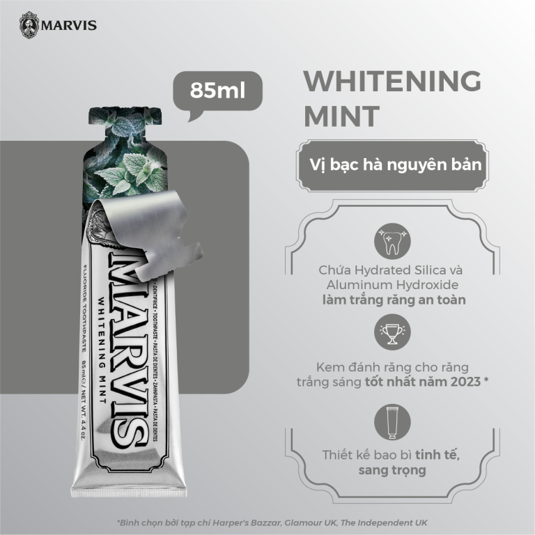 Marvis whitening toothpaste