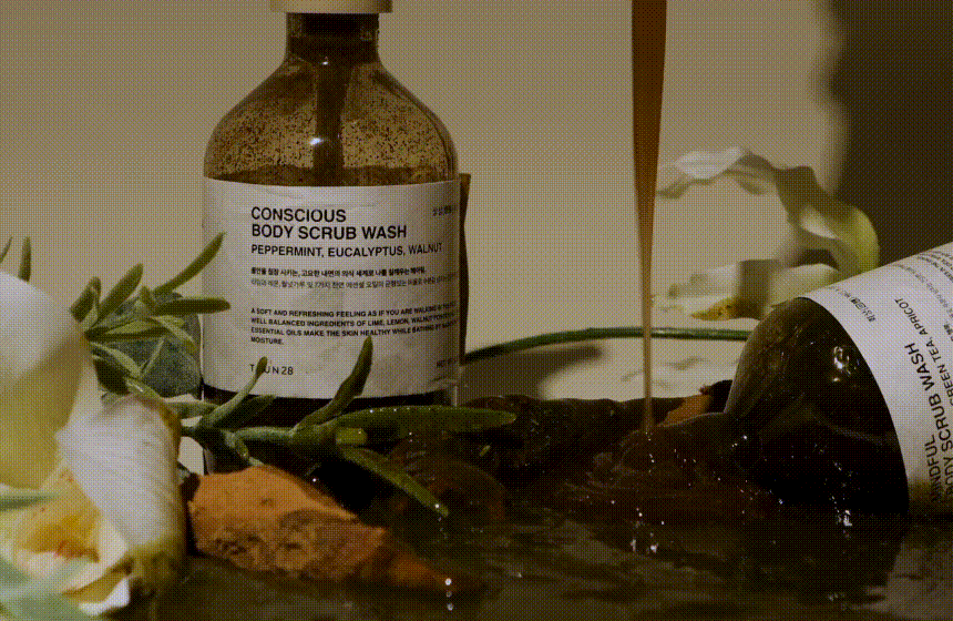 TOUN28 CONSCIOUS BODY SCRUB WASH - SỮA TẮM KIÊM TẨY TẾ BÀO CHẾT 300G