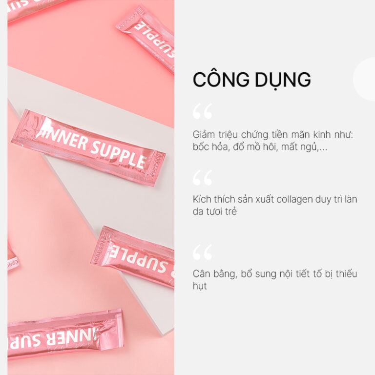 Nước uống cân bằng nội tiết tố nữ Inner Supple