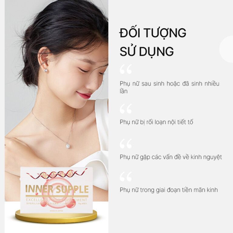 Nước uống cân bằng nội tiết tố nữ Inner Supple
