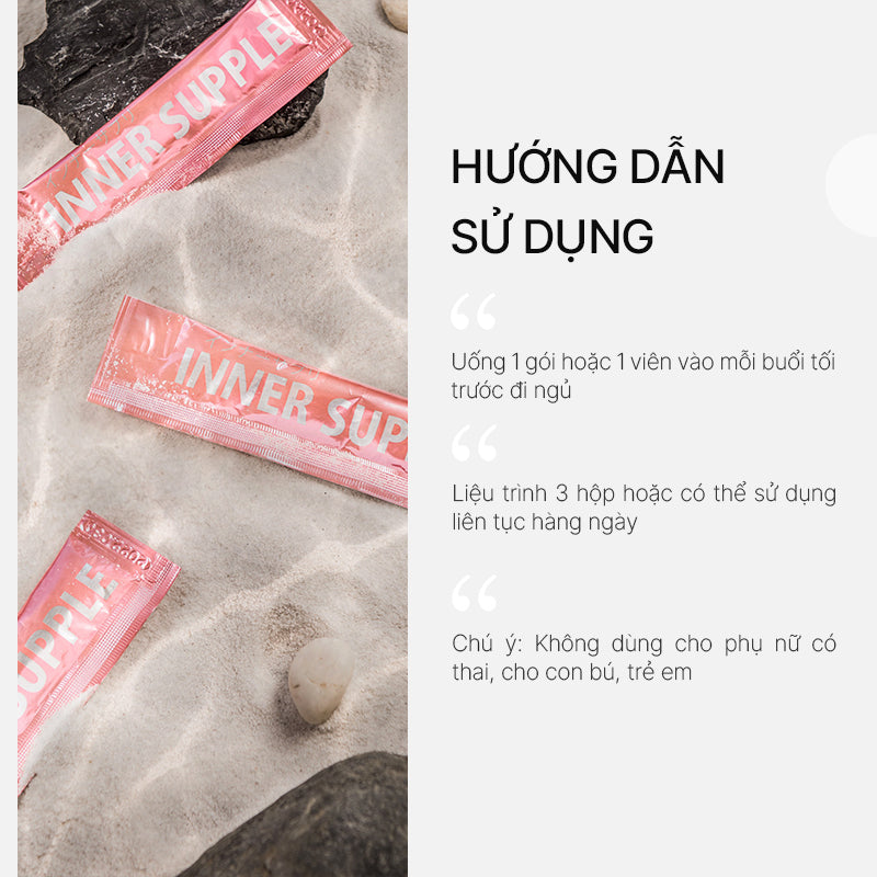 Nước uống cân bằng nội tiết tố nữ Inner Supple