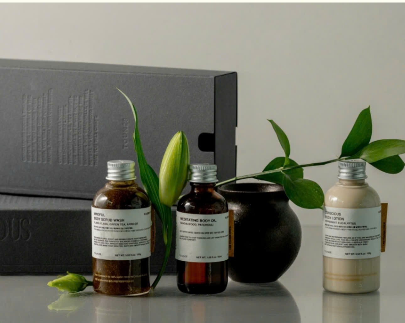 SET SỮA TẮM+LOTION+BODY OIL TOUN28