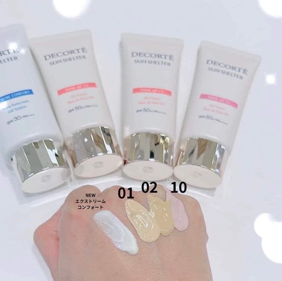 Kem Chống Nắng Decorté Tone Up CC Cream UV Primer (SPF50+/PA ++++) 34ml