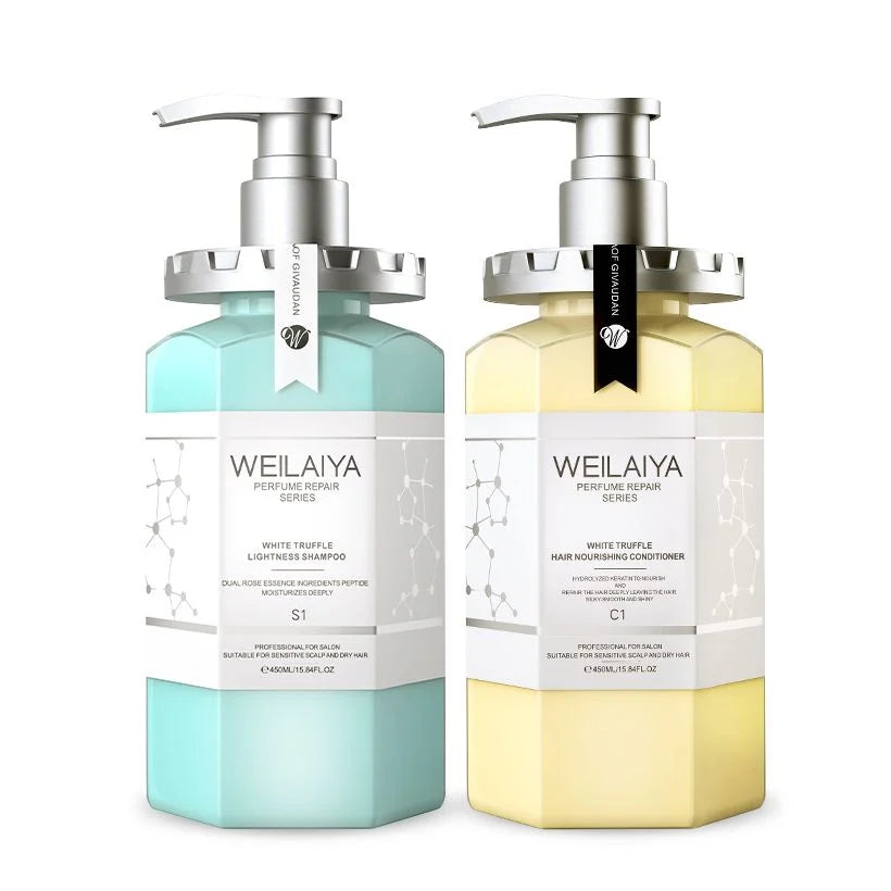 Bộ dầu gội phục hồi đa tầng Nấm Truffle Weilaiya 450ml
