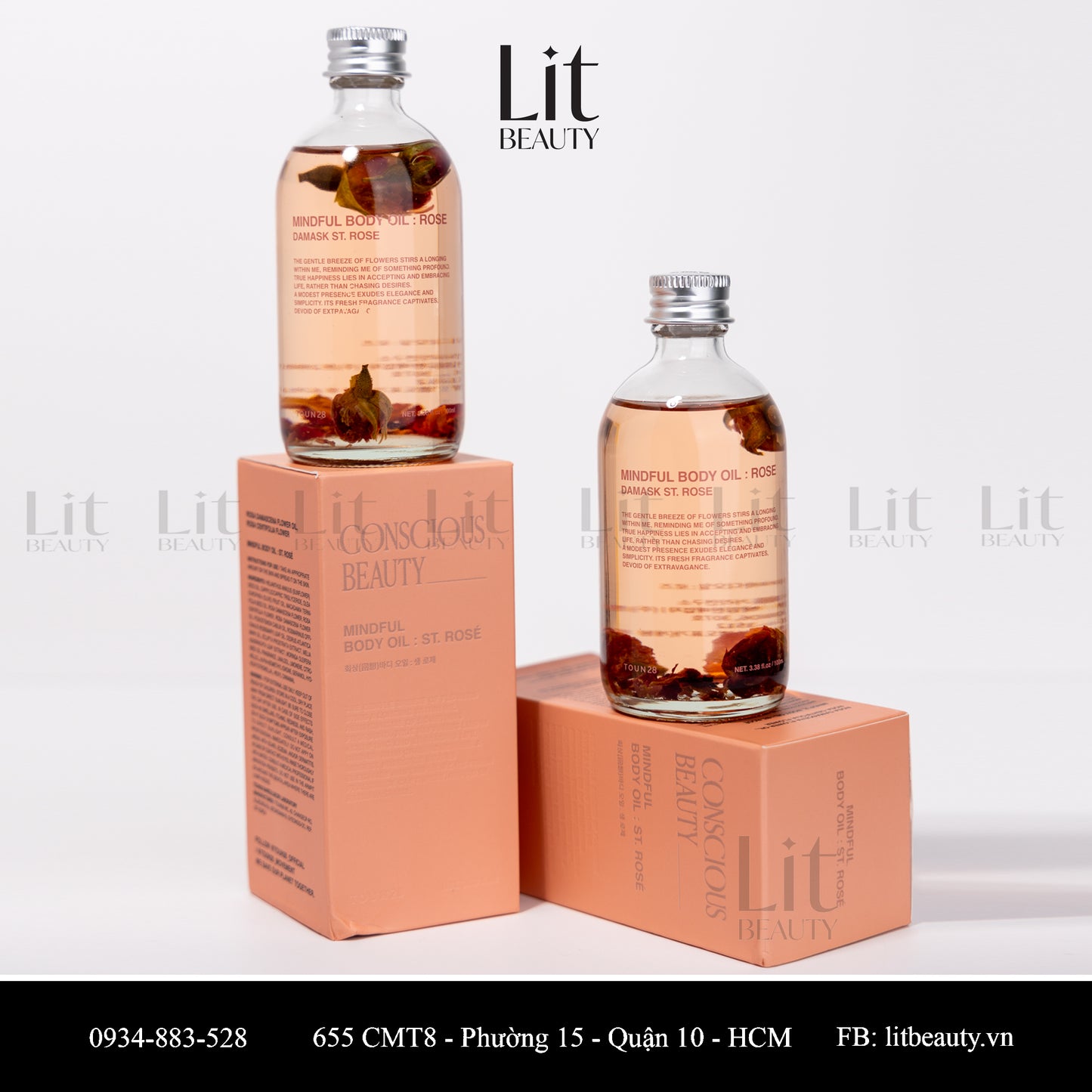 𝐓𝐨𝐮𝐧𝟐𝟖 𝐌𝐈𝐍𝐃𝐅𝐔𝐋 𝐁𝐎𝐃𝐘 𝐎𝐈𝐋 - 𝐑𝐎𝐒𝐄 𝐃𝐀𝐌𝐀𝐒𝐊 𝐒𝐓.𝐑𝐎𝐒𝐄 100ML