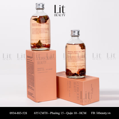 𝐓𝐨𝐮𝐧𝟐𝟖 𝐌𝐈𝐍𝐃𝐅𝐔𝐋 𝐁𝐎𝐃𝐘 𝐎𝐈𝐋 - 𝐑𝐎𝐒𝐄 𝐃𝐀𝐌𝐀𝐒𝐊 𝐒𝐓.𝐑𝐎𝐒𝐄 100ML