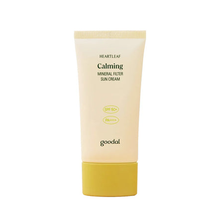 Kem Chống Nắng Làm Dịu Da Goodal Houttuynia Cordata Calming Mineral Filter Sun Cream Spf50+ Pa++++ 50ml