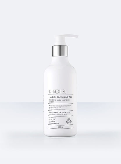 Reboncel Hair Clinic Shampoo - Dầu gội ngừa rụng tóc và kích thích mọc tóc - Chai 300ml