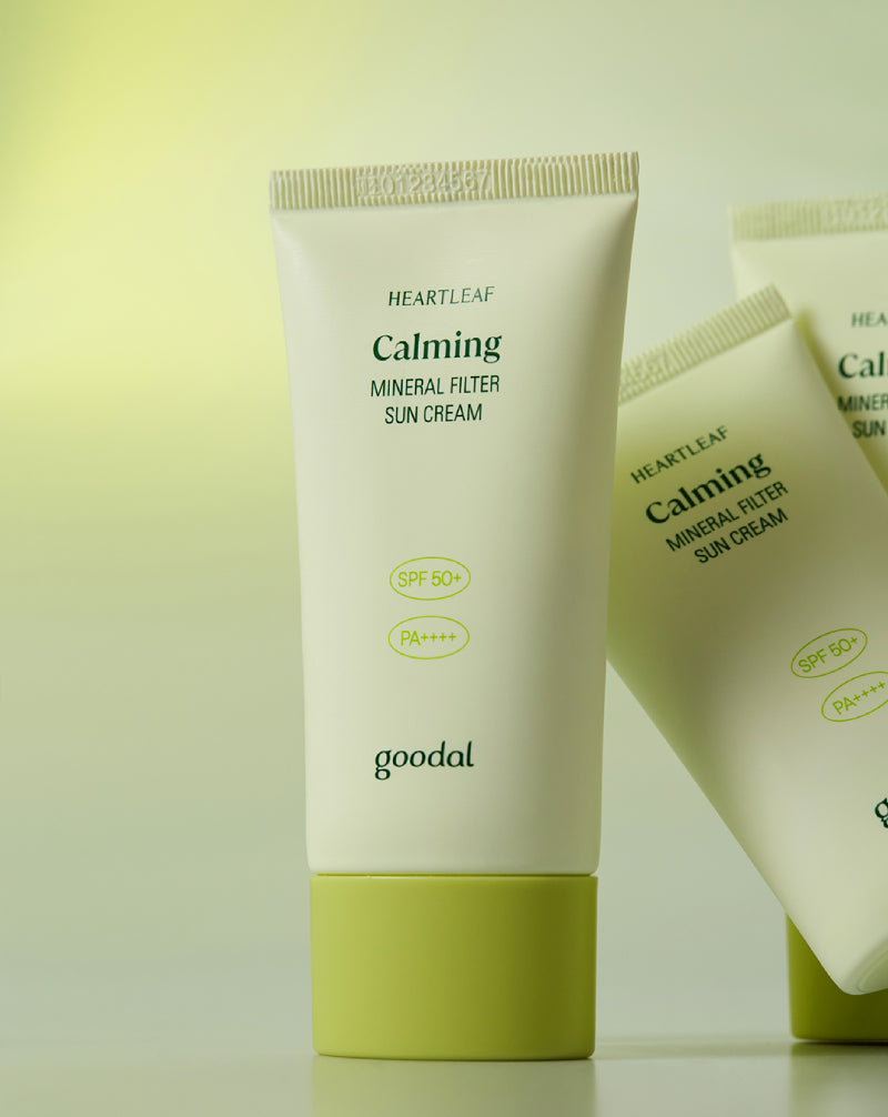 Kem Chống Nắng Làm Dịu Da Goodal Houttuynia Cordata Calming Mineral Filter Sun Cream Spf50+ Pa++++ 50ml