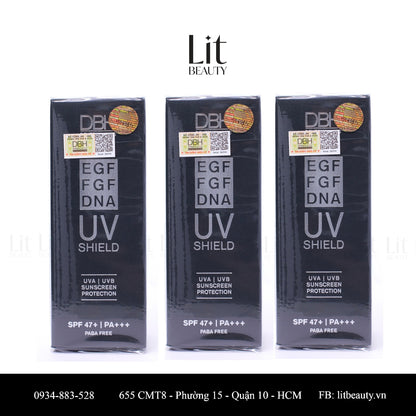 Kem Chống Nắng DBH UV Shield EGF FGF DNA SPF47+/ PA+++, 60ml