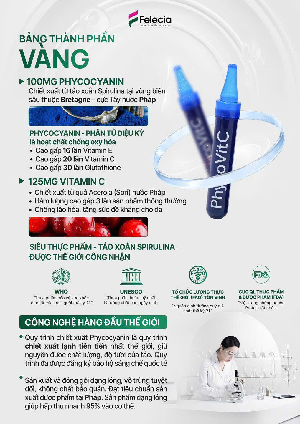SIÊU TINH CHẤT TẢO PHÁP PHYCOVITC AVENIR